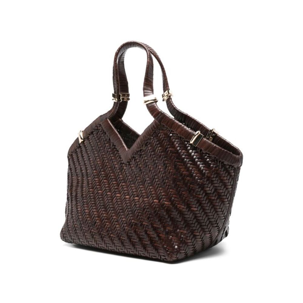 Benedetta Bruzziches Brown Tote Bags Women - Picture 5 of 5